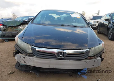 2012 Honda Civic Lx z USA, uszkodzony, nr VIN 19XFB2F59CE101035